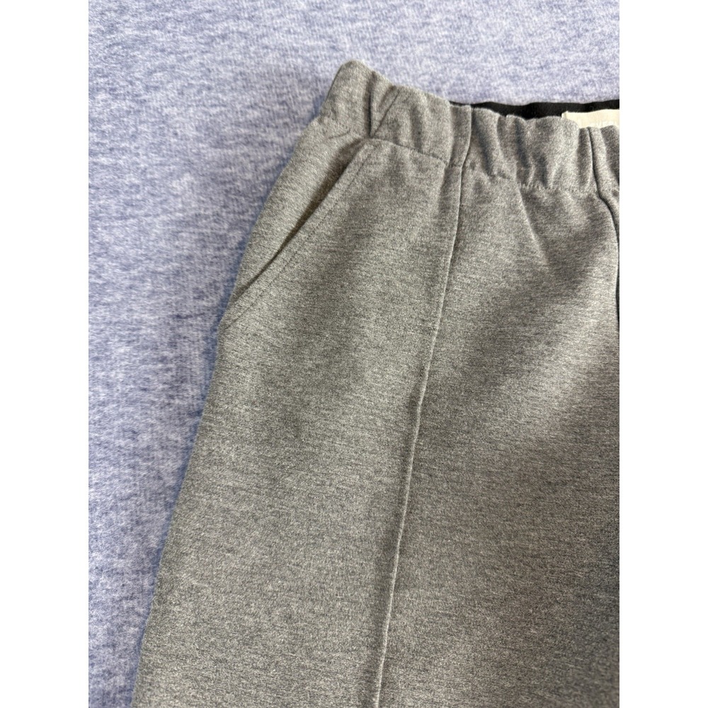 Everlane Pant Stretch Elastic Waist Slacks Gray Drawstring Women Size XS - Picture 3 of 11